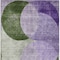 Homeroots 8' X 10' Lavender Purple And Green Geometric Washable Indoor Outdoor Area Rug 604920 - alternate 3