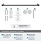 Amerock Monument Oil Rubbed Bronze Contemporary 24 in 610 mm Towel Bar BH36084ORB - alternate 4