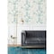 A-Street Prints Nicolette Light Blue Floral Trail Wallpaper 2973-90107 - alternate 2