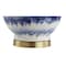 Jonathan Y Tucker 30.5" Ceramic/Metal LED Table Lamp, Blue/White JYL3054B - alternate 3
