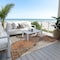 Homeroots 3' X 5' Coffee Copper And Beige Abstract Washable Indoor Outdoor Area Rug 605831 - alternate 3