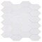 Andova Tiles Astor 2-in. x 4-in. Elongated Hexagon Glass Wall & Floor Mosaic Tile (0.99 Square Feet Per Box) Andova Tiles - alternate 3