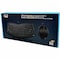 Adesso TRU-FORM MEDIA 1150 WIRELESS ERGO  MINI TRACKBALL KEYBOARD AND OPTICAL ERGO MOUS WKB-1150CB - alternate 3