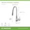 Symmons Sereno Single-Handle Pull-Down Sprayer Kitchen Faucet (1.5 GPM) SK2302PD - alternate 2