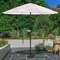 Pure Garden 9-Foot Outdoor Patio Umbrella with Base, Tan 50-101-TBB - alternate 2