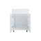 Cambridge Radiance 24 in. W x 21 in. D x 34.50 in. H Ready to Assemble Slab Bath Cabinet in White Gloss SA-VSB24-WG-KIT - alternate 4