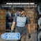 Ergodyne Ice Vest, Nylon, Phase Change, Up to 2 hr Max Cooling Time, Buckle, Hook and Loop Closure, Blue 6210 - alternate 5