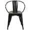 Flash Furniture Contemporary Chair, 21-1/2 in W 19" L 27-3/4" H, Integrated CH-31270-BQ-GG - alternate 3