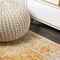 Jonathan Y Audrey Bohemian Ornate Medallion Orange/White 9 ft. x 12 ft. Area Rug MDP209A-9 - alternate 2