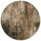 Homeroots 8' Beige And Taupe Round Abstract Washable Indoor Outdoor Area Rug 617646 - alternate 2