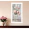 Homeroots Cottage Peach Roses White Framed Print Wall Art 530043 - alternate 2