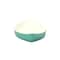 Homeroots 10in Aqua And White Cast Iron Oval Boat Shaped Tray 634797 - alternate 3