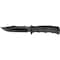 Sog Fixed Blade Knife, Black, Steel, Straight E37SN-CP - alternate 1