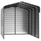 Arrow Storage Products 10 x 15 x 9 ft Eggshell Steel Carport with 3 Wall Kits CPH101509ECL3 - alternate 1