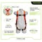 Frontline Combat Economy Series Full Body Harness with Tongue Buckle Legs Uni 100VTB-UN-3D - alternate 1