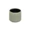 Homeroots 6in Green Striped Ceramic Indoor Outdoor Round Pot Planter 487414 - alternate 2