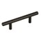 Amerock Bar Pulls 3 in 76 mm Center-to-Center Black Bronze Cabinet Pull, 10PK 10BX40515BBR - alternate 1