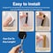 Grizzly Supply Adhesive Hook and Loop Dot, 0.75 in L, 0.75 in W, Hook and Loop Connection, Black, 25PK GS-HLAD3/4-0 - alternate 3