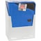 C-Line Products Expanding File with Zipper Closure, Blue CLI48105 - alternate 2