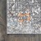 Jonathan Y Izmir Vintage Medallion Gray/Mustard/Turquoise 4 ft. x 6 ft. Area Rug RES101A-4 - alternate 3