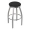 Holland Bar Stool Co 802 Misha Stainless Steel 36in Swivel Bar Stool with Graph Coal Seat 80236SS018 - alternate 1