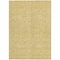 Homeroots 3' X 5' Gold And Ivory Floral Washable Indoor Outdoor Area Rug 581864 - alternate 2