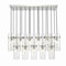 Z-Lite Fontaine 17 Light Linear Chandelier, Brushed Nickel, 44.25 In W 7002P5-17L-BN - alternate 3