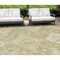 Homeroots 10' X 14' Wheat Gold And Ivory Medallion Washable Indoor Outdoor Area Rug 589061 - alternate 1
