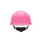 Msa Safety V-Gard Slotted Cap, HDPE, Fas-Trac III Suspension, Type I, Class E, Hot Pink (standard size) 10155230 - alternate 2