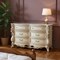 Homeroots 21" Beige Solid Wood Double Dresser 347176 - alternate 2