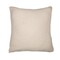 Homeroots 24" Ivory and Blue Geometric Cotton Blend Throw Pillow  With Embroidery 549427 - alternate 3