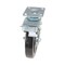 Vestil Rubber Swivel With Total Brake Caster 8 In. Diameter x 2 In. Width 881 lb Black/Gold CST-VE-8X2MRA-SWTB - alternate 2