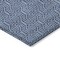 Homeroots 5' X 8' Navy Blue And Ivory Geometric Washable Indoor Outdoor Area Rug 595662 - alternate 4