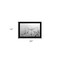 Homeroots Love is a Delicate Flower Black Framed Print Wall Art 530159 - alternate 3