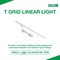 Beyond Led Technology T Grid Linear Light, 15 Watt, 1950 LM, Adj CCT 3000K/3500K/4000K/5000K/6500K, 4 ft, PC Lens, 8PK 157152 - alternate 3