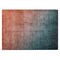 Homeroots 2' X 3' Gray and Red Orange Ombre Washable Non Skid Indoor Outdoor Area Rug 563727 - alternate 4