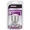 Prosource Dummy Knob, Tulip Design, 1-3/8 to 1-3/4 in Thick Door, Stainless Steel, 65.7 mm Rose/Base TS640V-PS - alternate 3