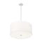 Z-Lite Linden Brushed Nickel 1 Light Pendant 1962P24-BN-LED - alternate 4