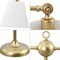 Jonathan Y Ruth 31" 2-Light Contemporary Farmhouse Adjustable Metal Library LED Table Lamp, Gold Painting JYL3074A - alternate 2