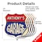 Signmission Anthony's Garage, 6 inch X 6 inch, Vinyl Decal, 5PK SHI-D-5PACK-6-383-ANTHONY - alternate 3