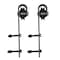 Sartodoors Barn Bypass Doors with 6.6ft Hardware, Planum 0020 Chocolate Ash, Sturdy Heavy Duty Rails Kit Steel PLANUM0020BBB-CA-60 - alternate 2