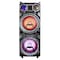 Befree Sound 700W Dual 10 In Subwoofer Party Speaker with Reactive Lights And 2 Wireless Microphones BFS-K10 - alternate 2