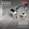 Delta 3-Spray 1.75 GPM Fixed Shower Head Chrome 75301 - alternate 2