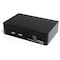 Startech.Com 2 Port DVI + USB KVM Switch with Audio - KVM switch - USB 2.0 Hub - 2 ports - 1 local user - 1U SV231DVIUA - alternate 1