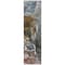 Homeroots 8' Runner Orange Abstract Washable Non Skid Indoor Outdoor Runner Rug 559461 - alternate 4
