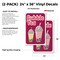 Signmission Bubble Tea, Vinyl Decals Only 24 Inch x 36 Inch, Vinyl Decal, 2PK DSB-2436-2PACK-30351 - alternate 2