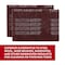 Scotch-Brite Hand Pad 7447, HP-HP, A/O Very Fine, Maroon, 6 in x 9 in, 20/Inner, 60 ea/Case HP-HP 7447 - alternate 2