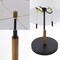 Jonathan Y Maude 61" Rustic Farmhouse Iron Candlestick Pull Chains LED Floor Lamp, Brown Wood Finish/Black JYL1141A - alternate 3