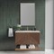 James Martin Vanities Marcello 36" Single Vanity, Chestnut, w/ 3 CM Siberian Silestone Top D200-V36-CSN-3SFR - alternate 2