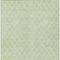 Homeroots 10' X 14' Mint Green And Ivory Geometric Washable Indoor Outdoor Area Rug 596128 - alternate 3